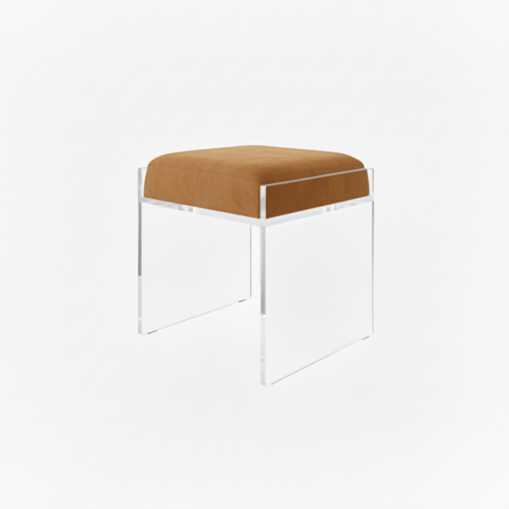 Clear Acrylic Accent Chair