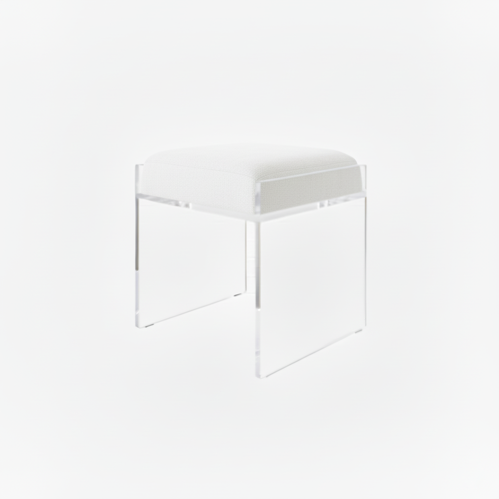 Clear Acrylic Accent Chair