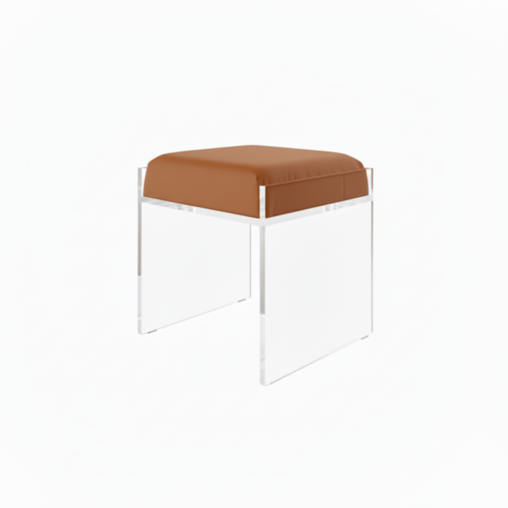 Clear Acrylic Accent Chair