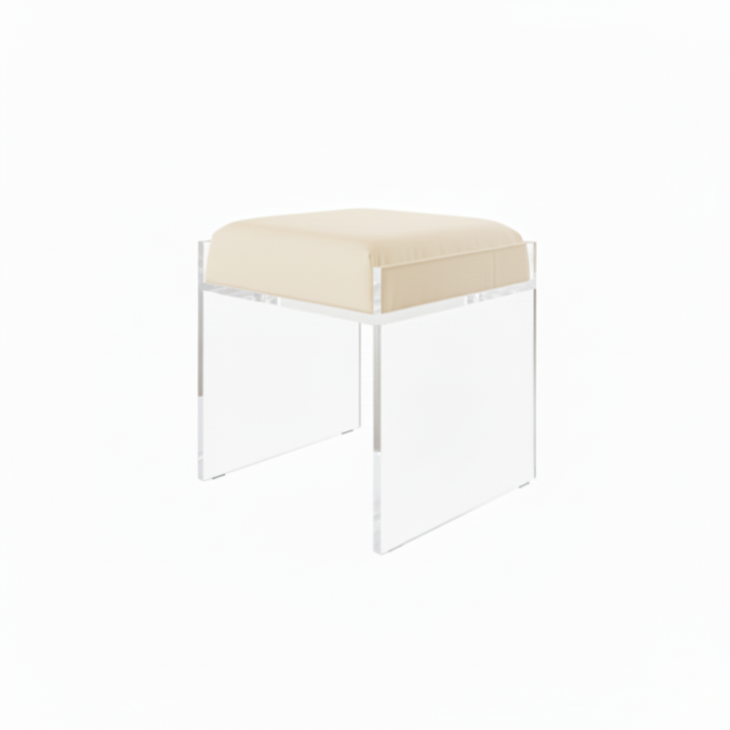Clear Acrylic Accent Chair