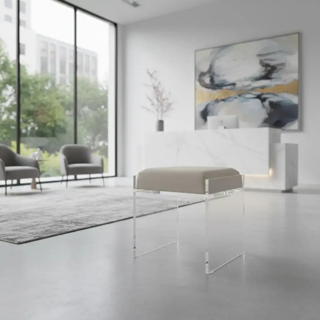 Clear Acrylic Accent Chair – Modern Style
