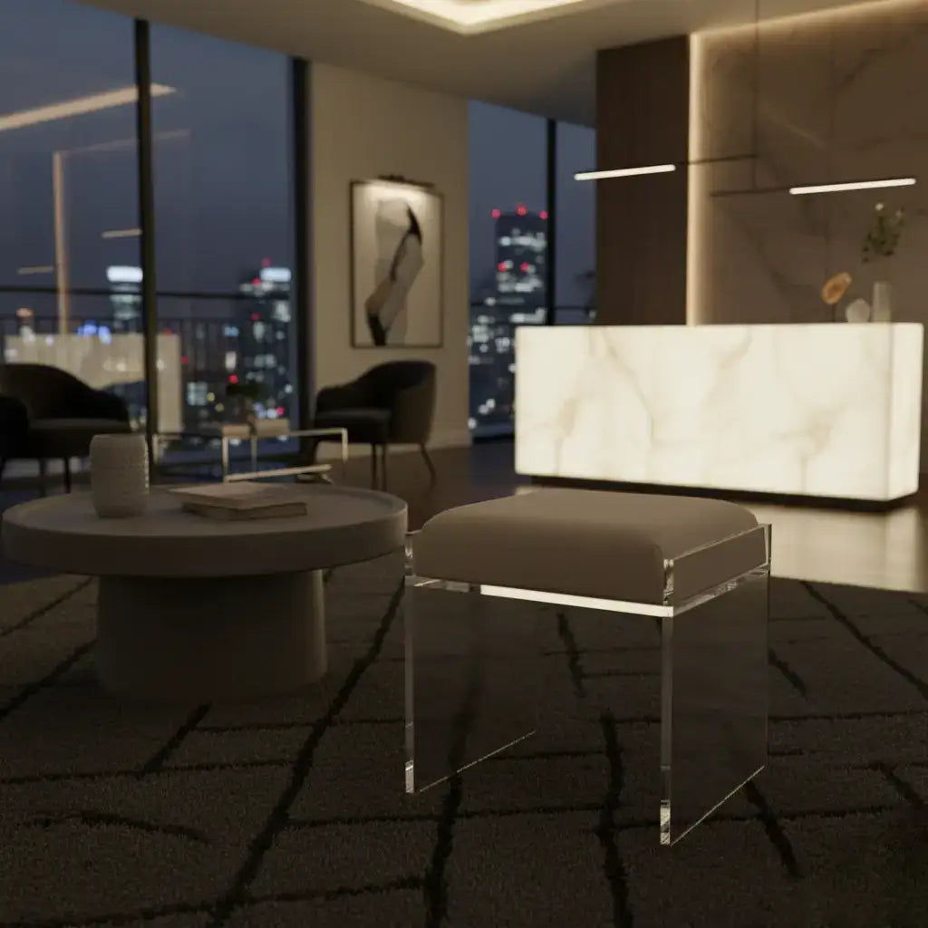 Clear Acrylic Accent Chair – Modern Style