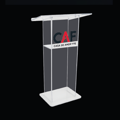 Acrylic podium AT04