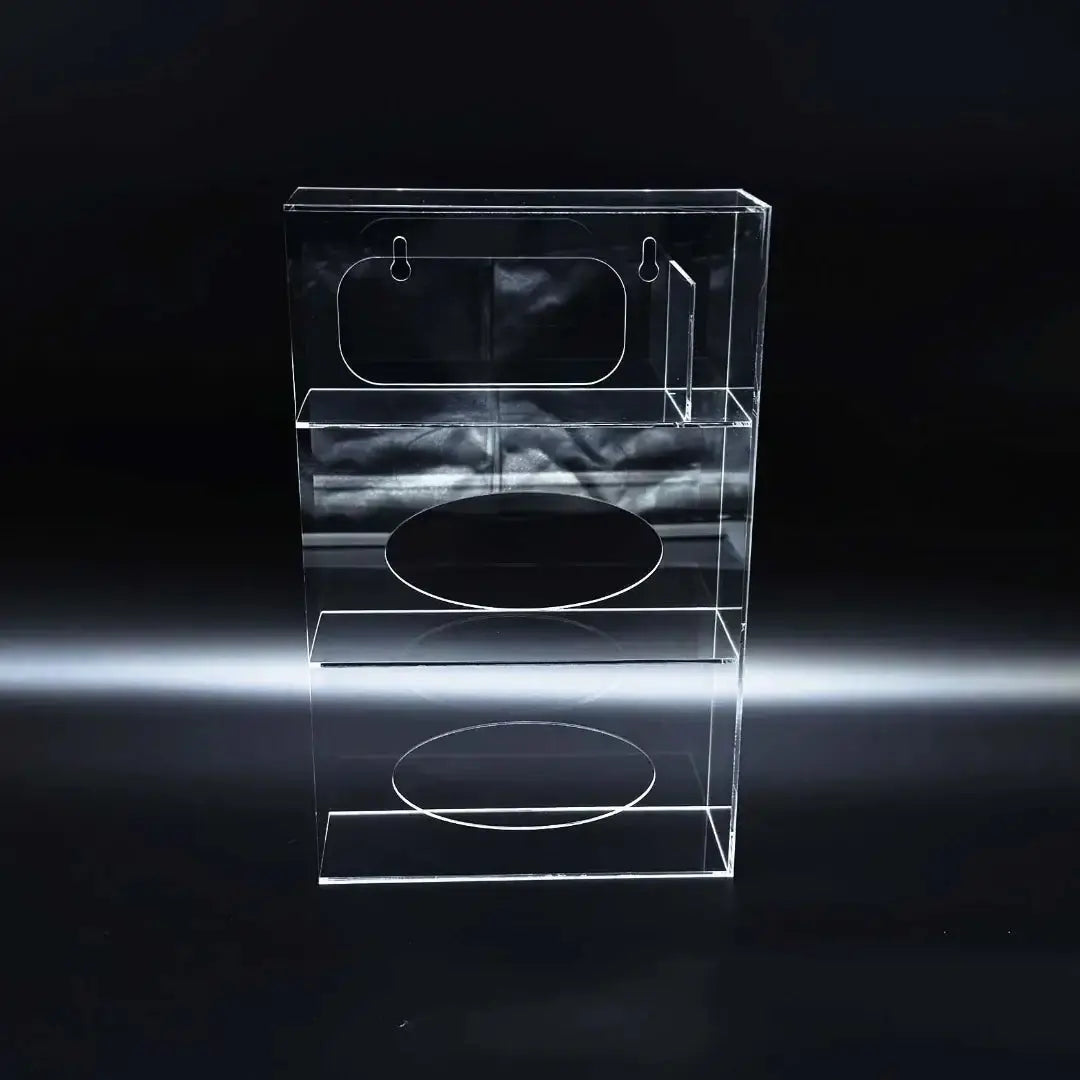 Acrylic Box Dispenser – Clear Hygienic Storage