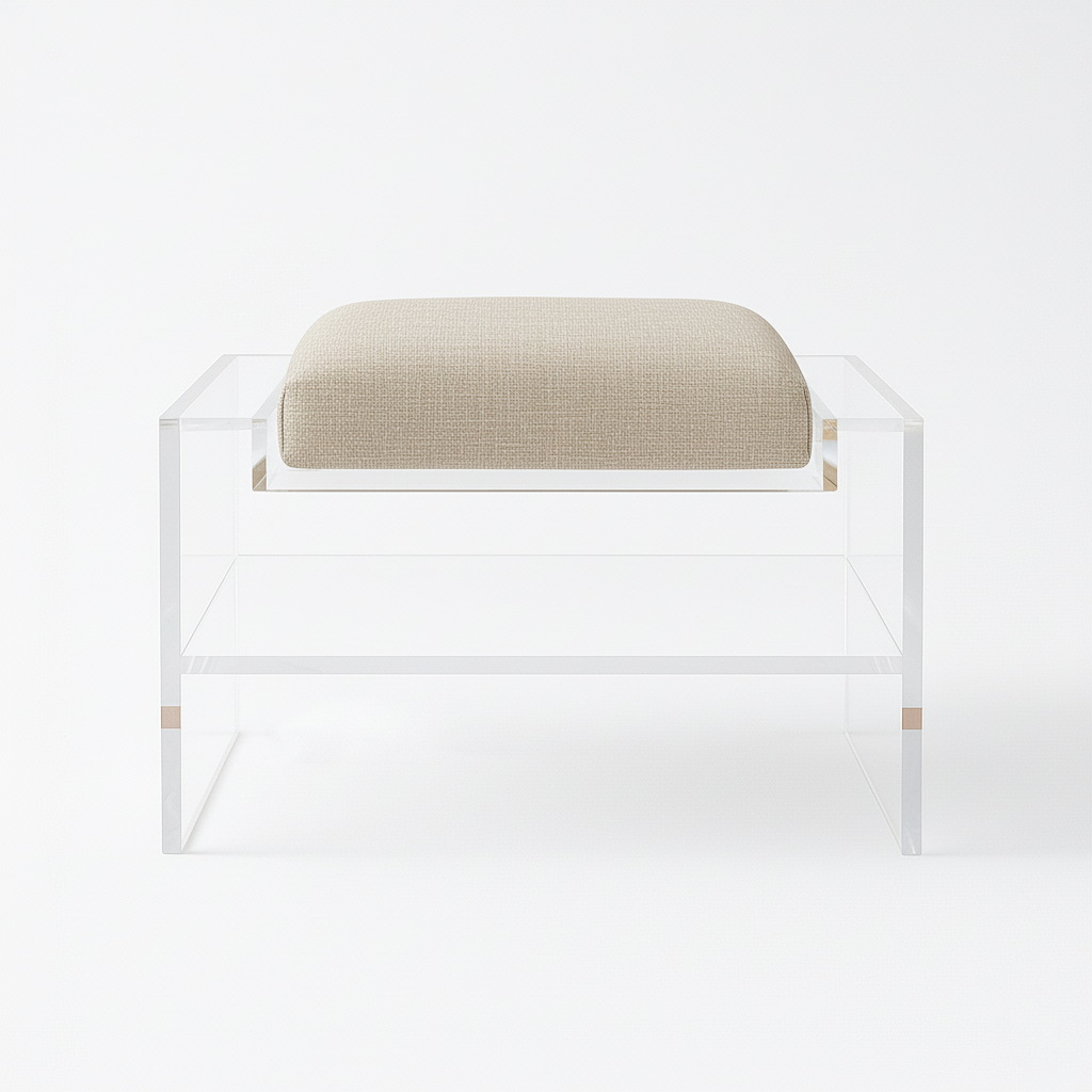 Modern Clear Acrylic Accent Chair South Florida Acrylics