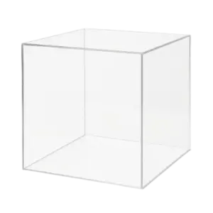 5-Sided Acrylic Display Case – Clear Protective Box