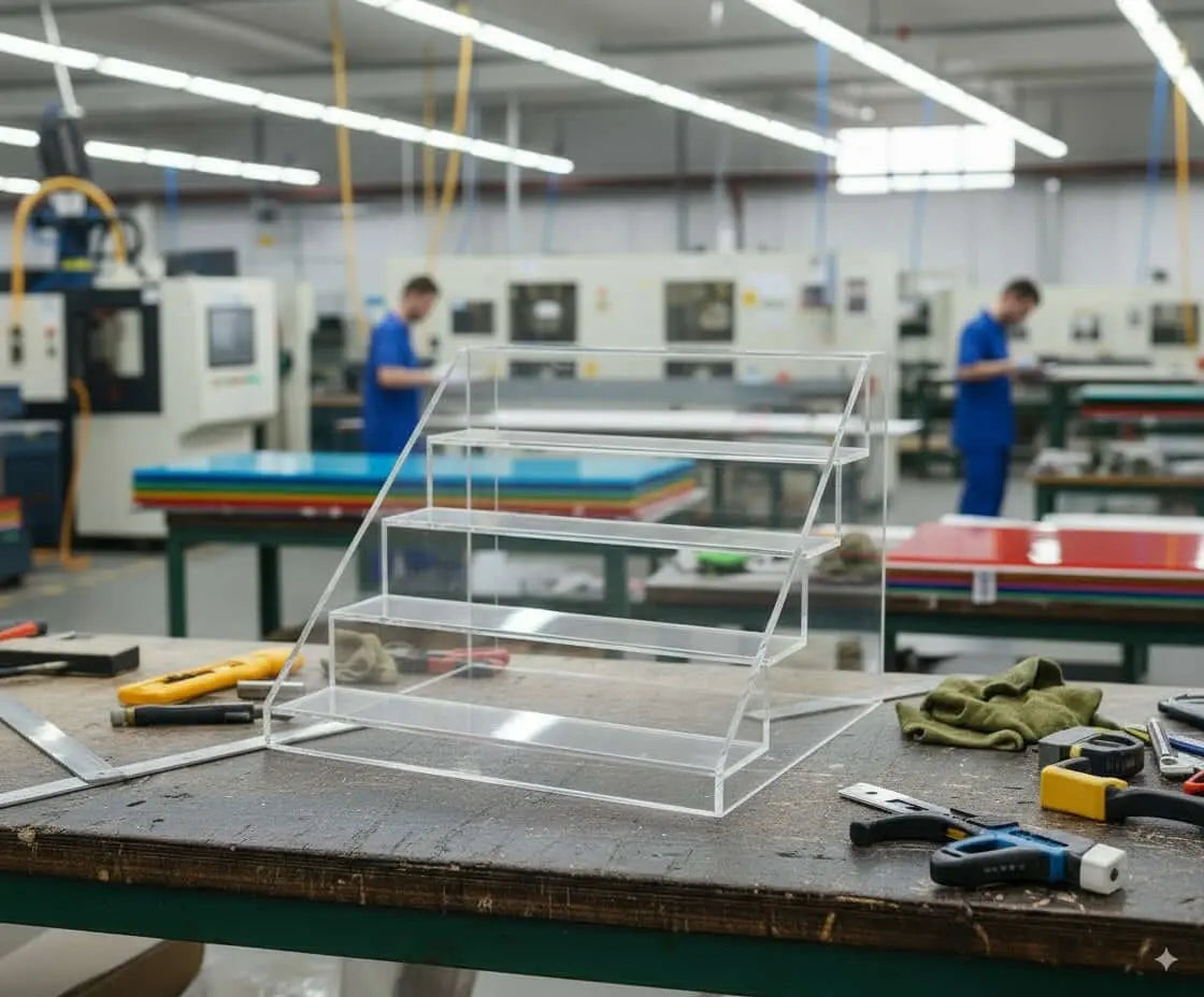 Multi-Tier Acrylic Display Stand South Florida Acrylics