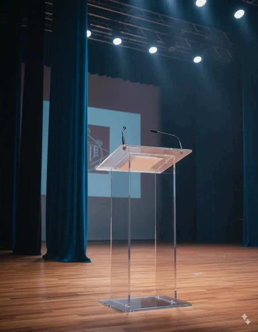 Acrylic podiums – Premium Clear Lecterns for Events and Presentations