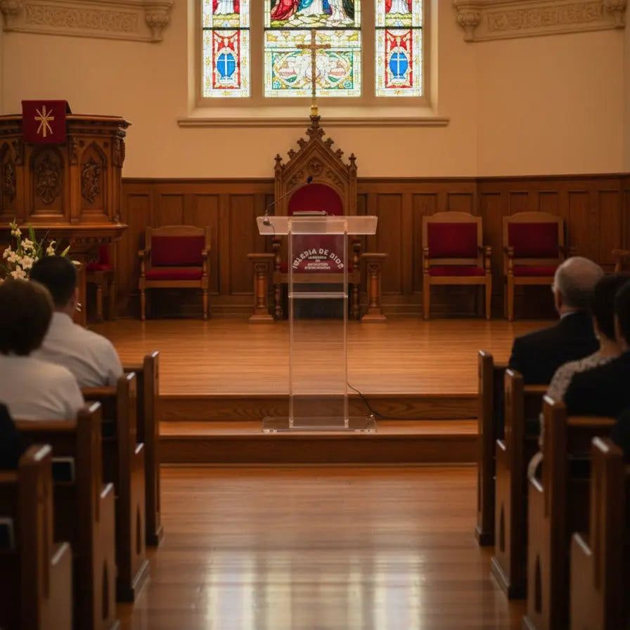 Acrylic podium AT01 South Florida Acrylics