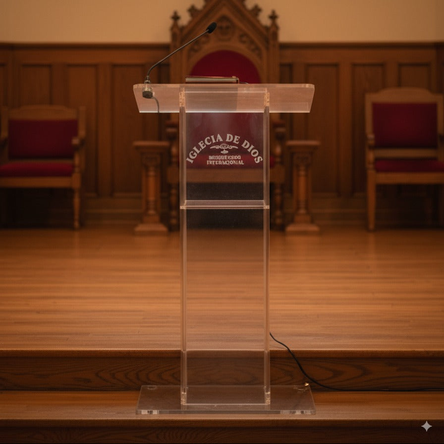 Acrylic podium AT01