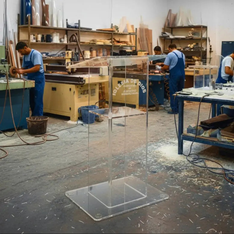 Acrylic podium AT01 South Florida Acrylics