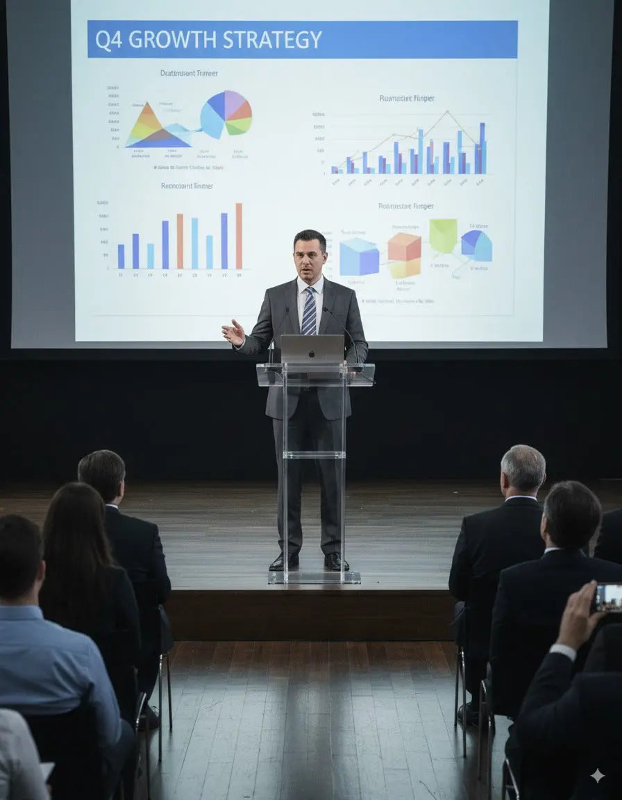 Acrylic podium AT03 South Florida Acrylics