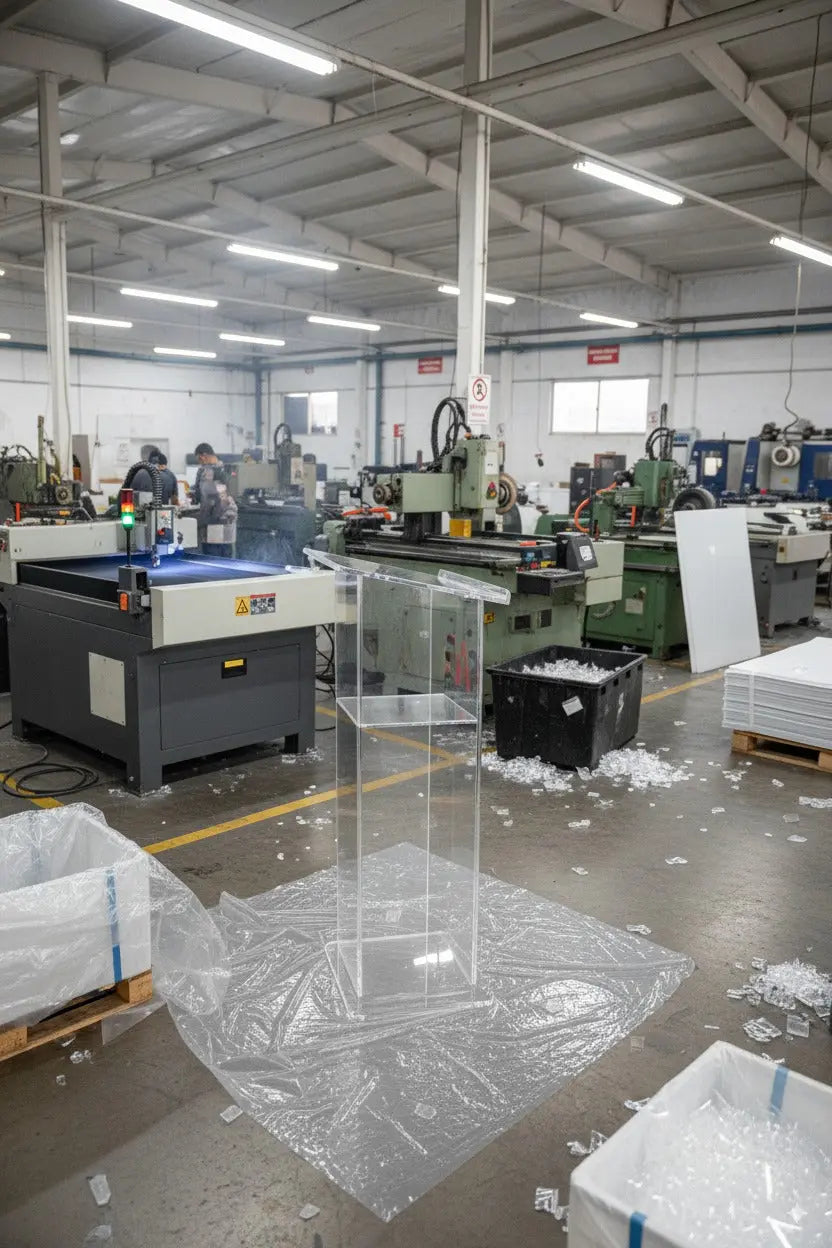 Acrylic podium AT04 South Florida Acrylics