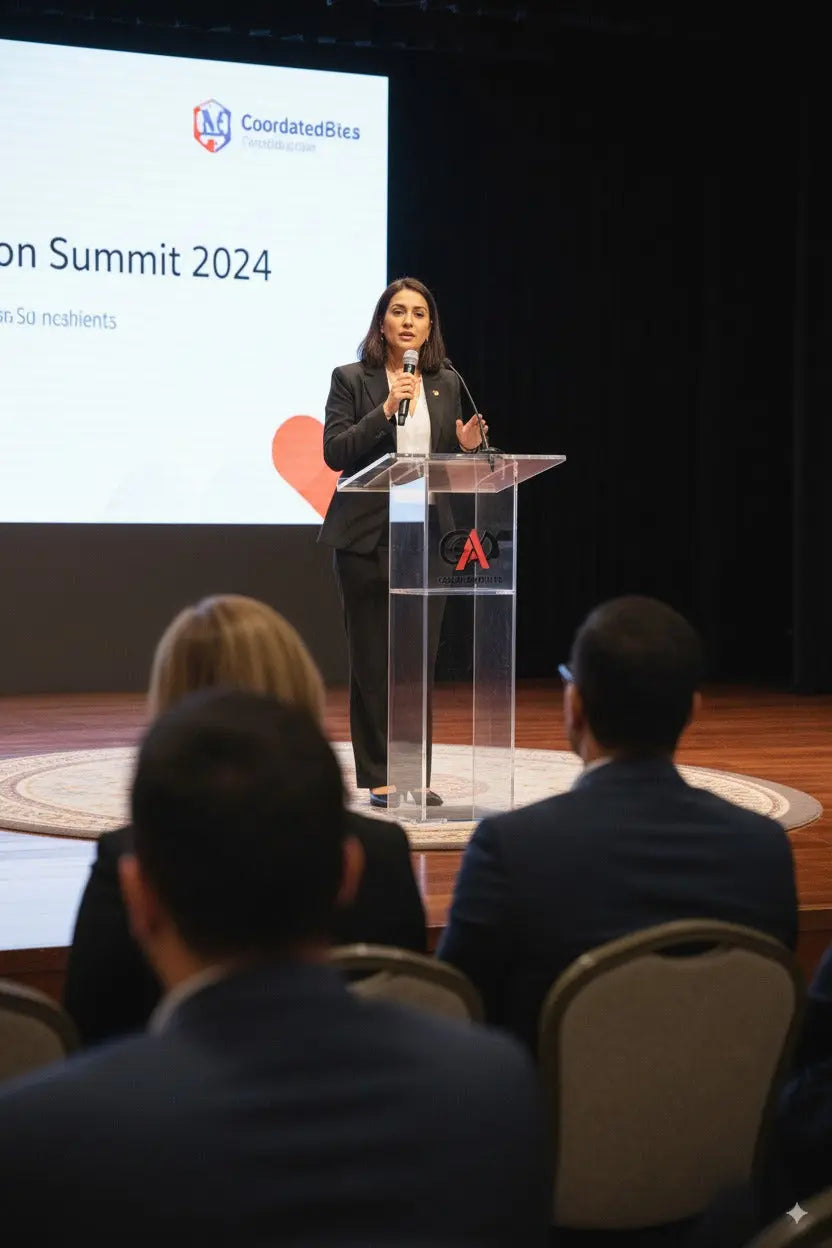 Acrylic podium AT04 South Florida Acrylics