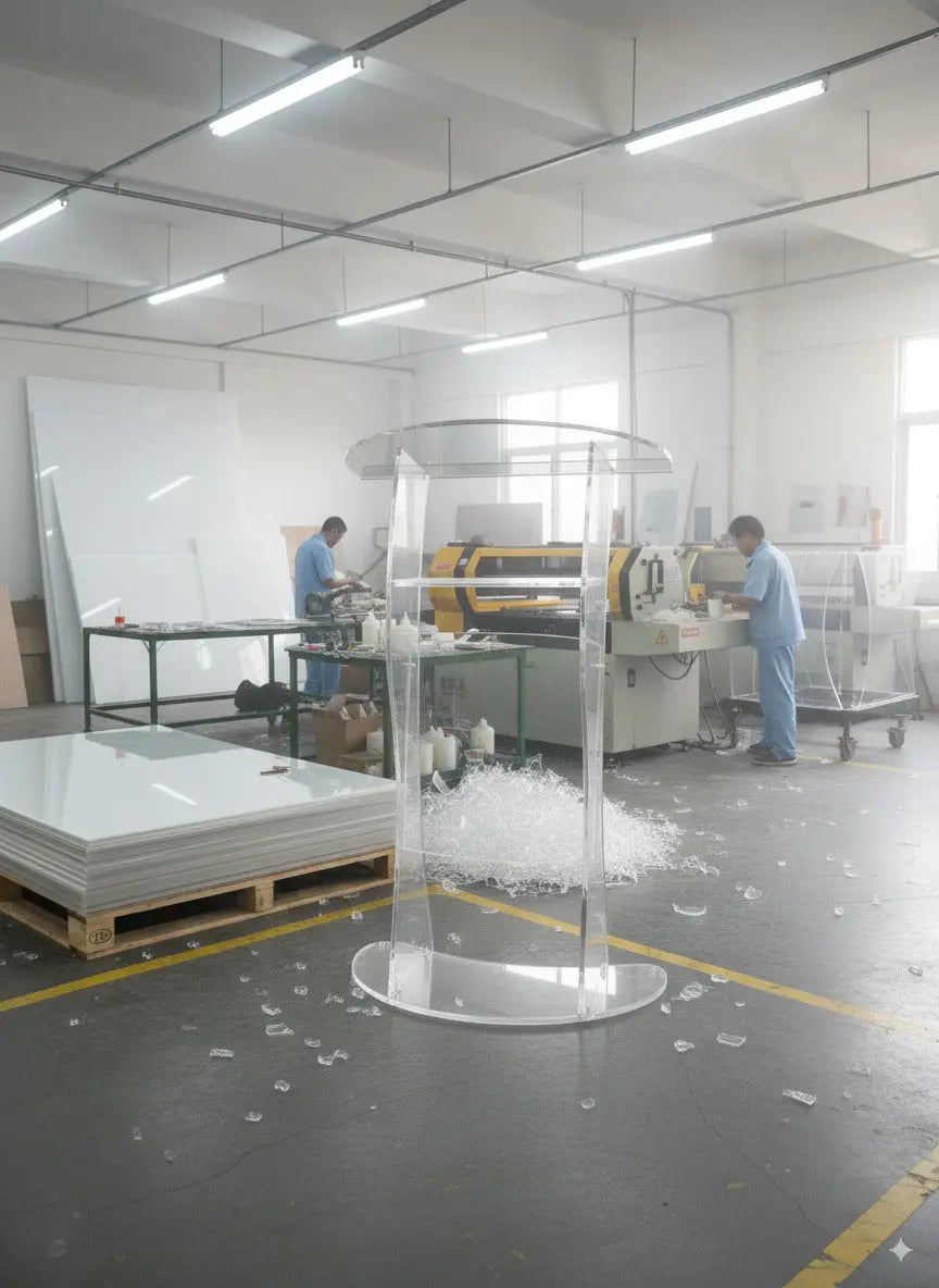 Acrylic podium AT05 South Florida Acrylics