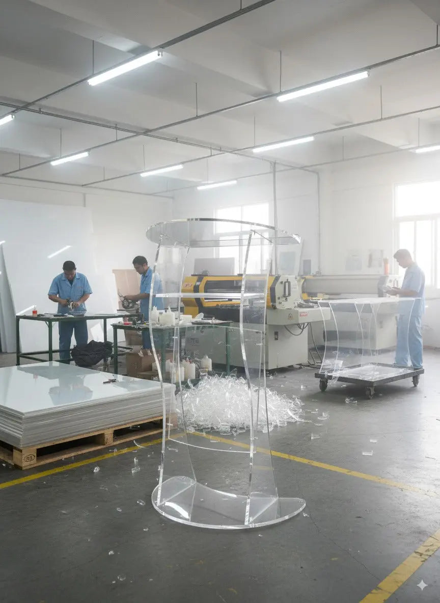 Acrylic podium AT05 South Florida Acrylics