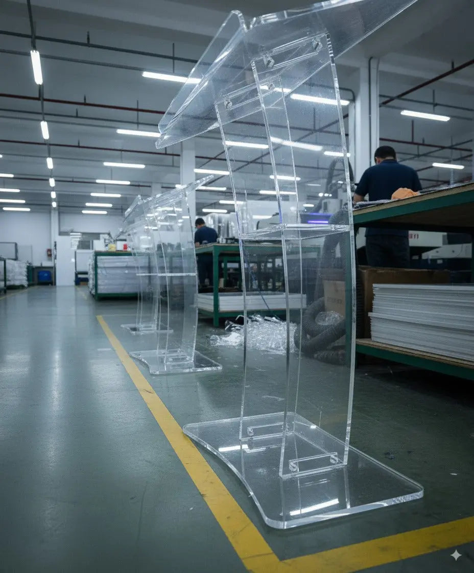 Acrylic podium AT07 South Florida Acrylics