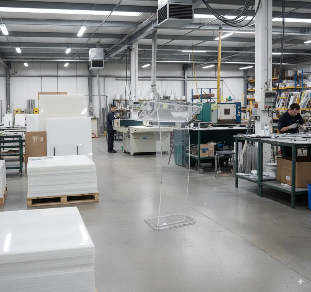 Acrylic podium AT08 South Florida Acrylics