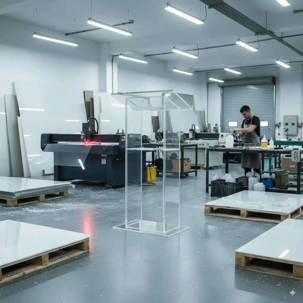 Acrylic podium AT09 South Florida Acrylics