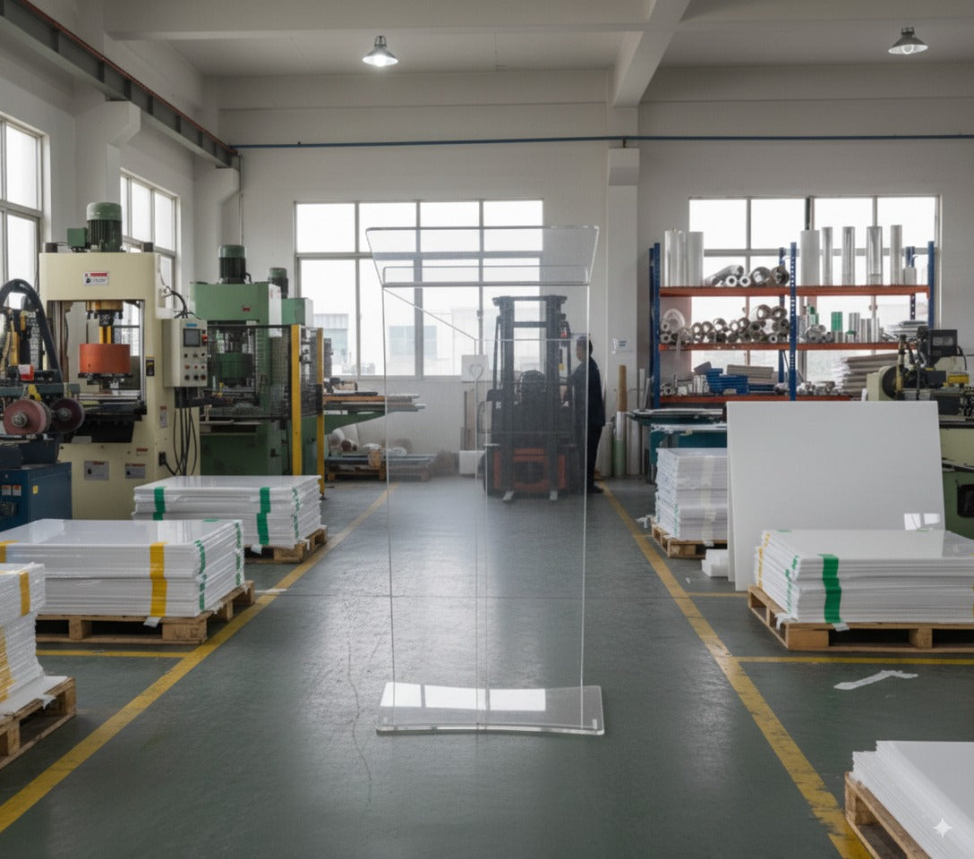 Acrylic Podium AT10 – Clear Acrylic Lectern for Professional Events South Florida Acrylics