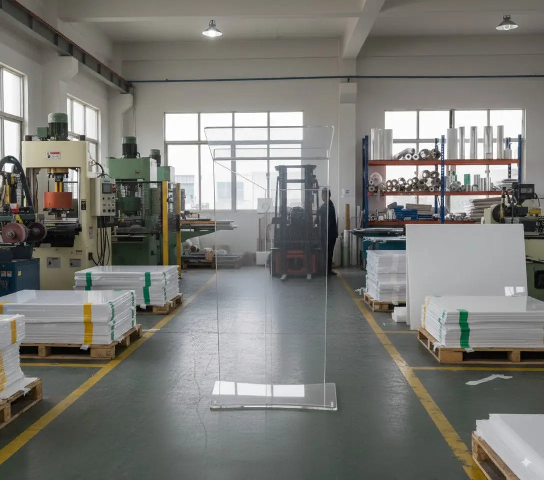 Acrylic Podium AT10 – Clear Acrylic Lectern for Professional Events South Florida Acrylics