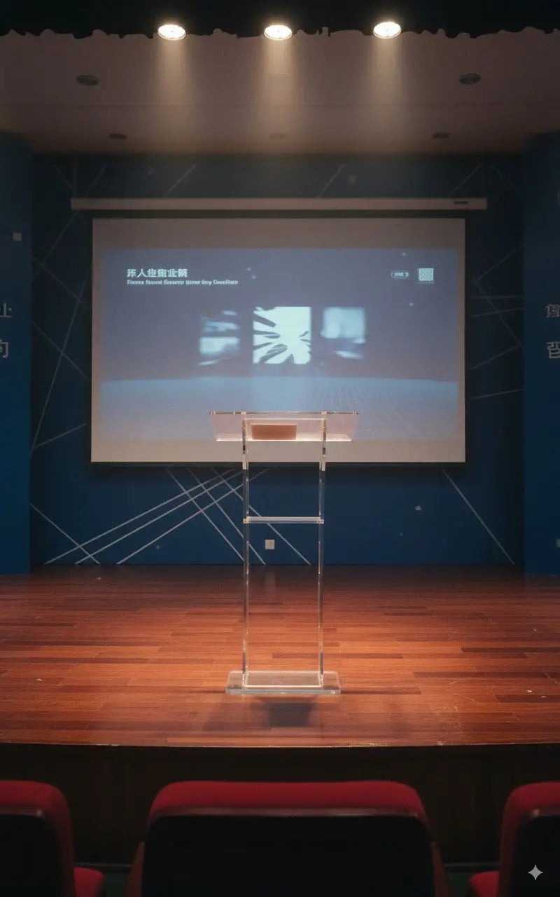 Acrylic Podium AT13 for Elegant, Modern Professional Presentations