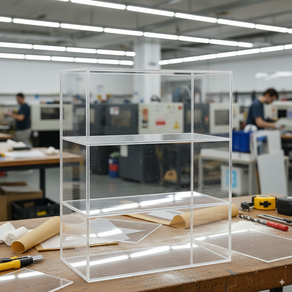 Acrylic Display Box with Base South Florida Acrylics