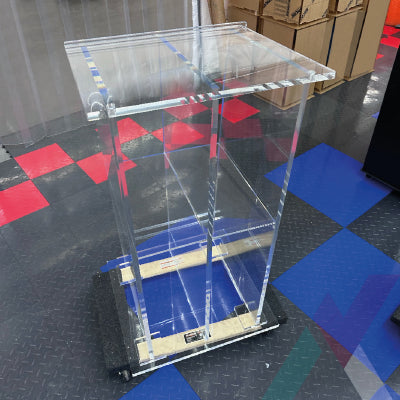 Acrylic podium AT03