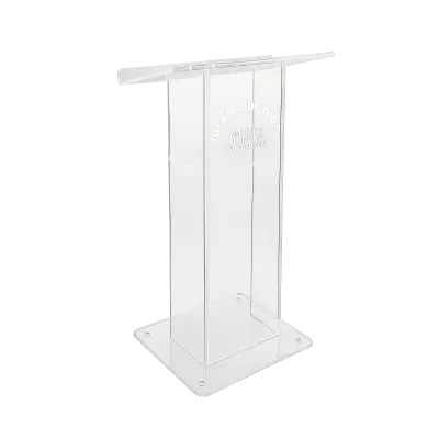 Acrylic podium AT01 South Florida Acrylics