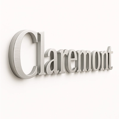 Brushed Metal 3D Signs