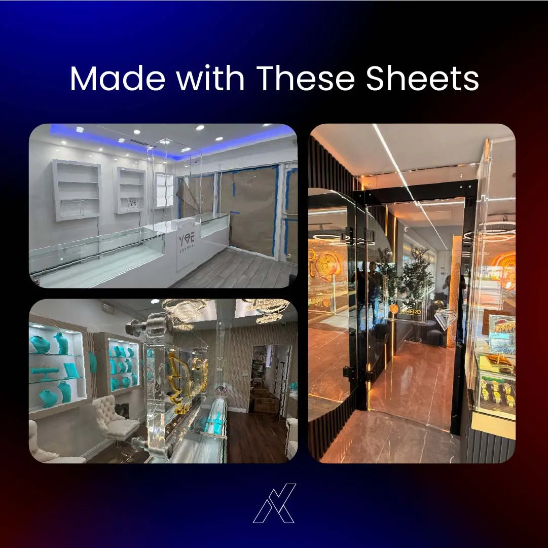 Acrylic Bullet-Resistant Sheets – High-Impact Protection