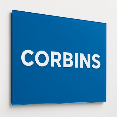 Back-Painted Acrylic Signs