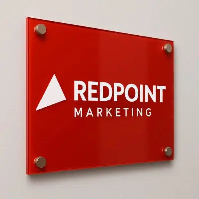 Back-Painted Acrylic Signs for Premium Modern Branding South Florida Acrylics