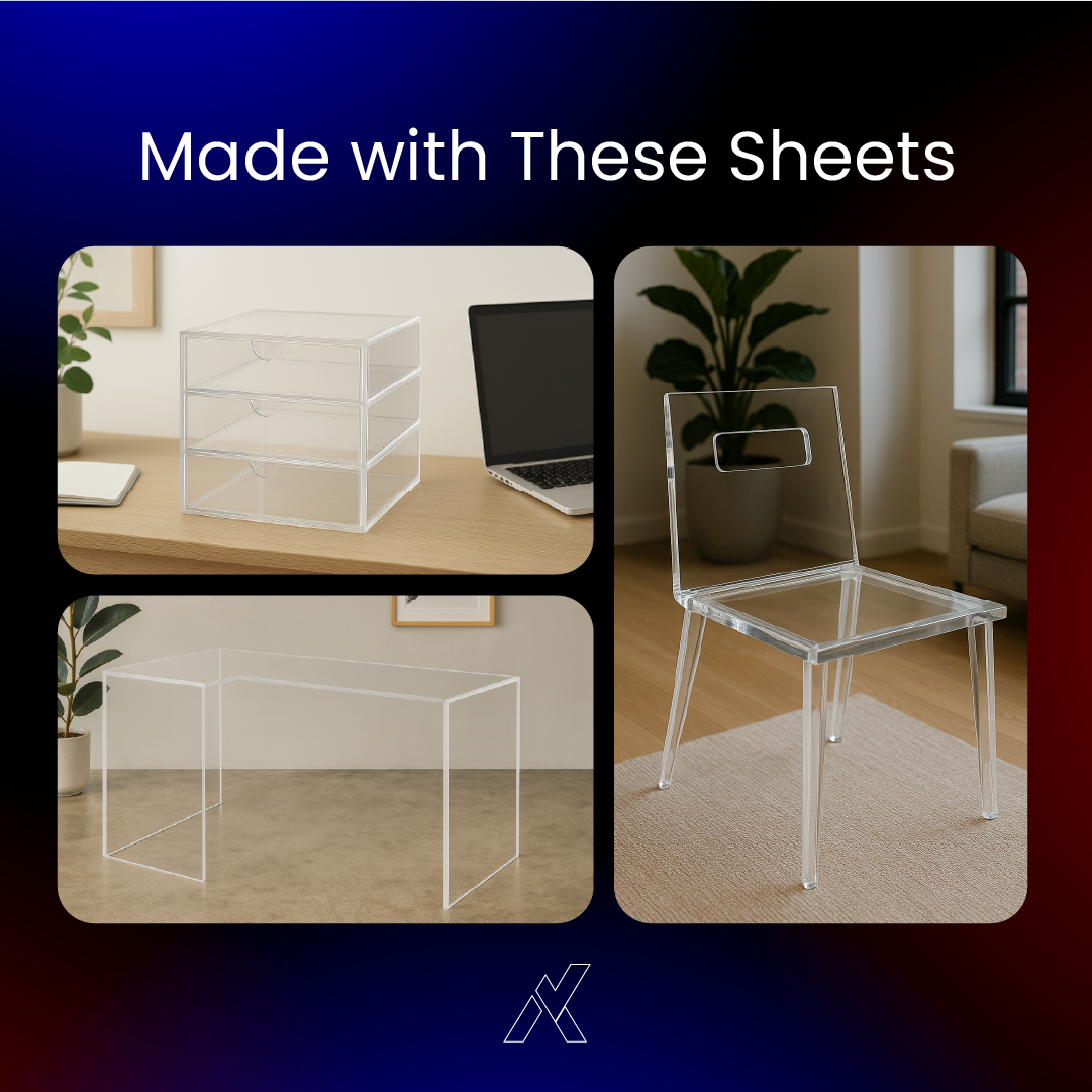 Cast Acrylic Sheets – Premium Optical-Grade Panels South Florida Acrylics