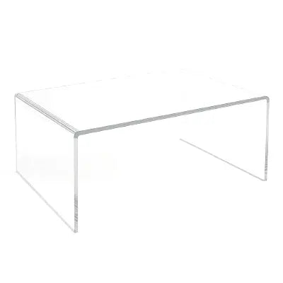 Clear Acrylic Coffee Table – Modern Minimal Design