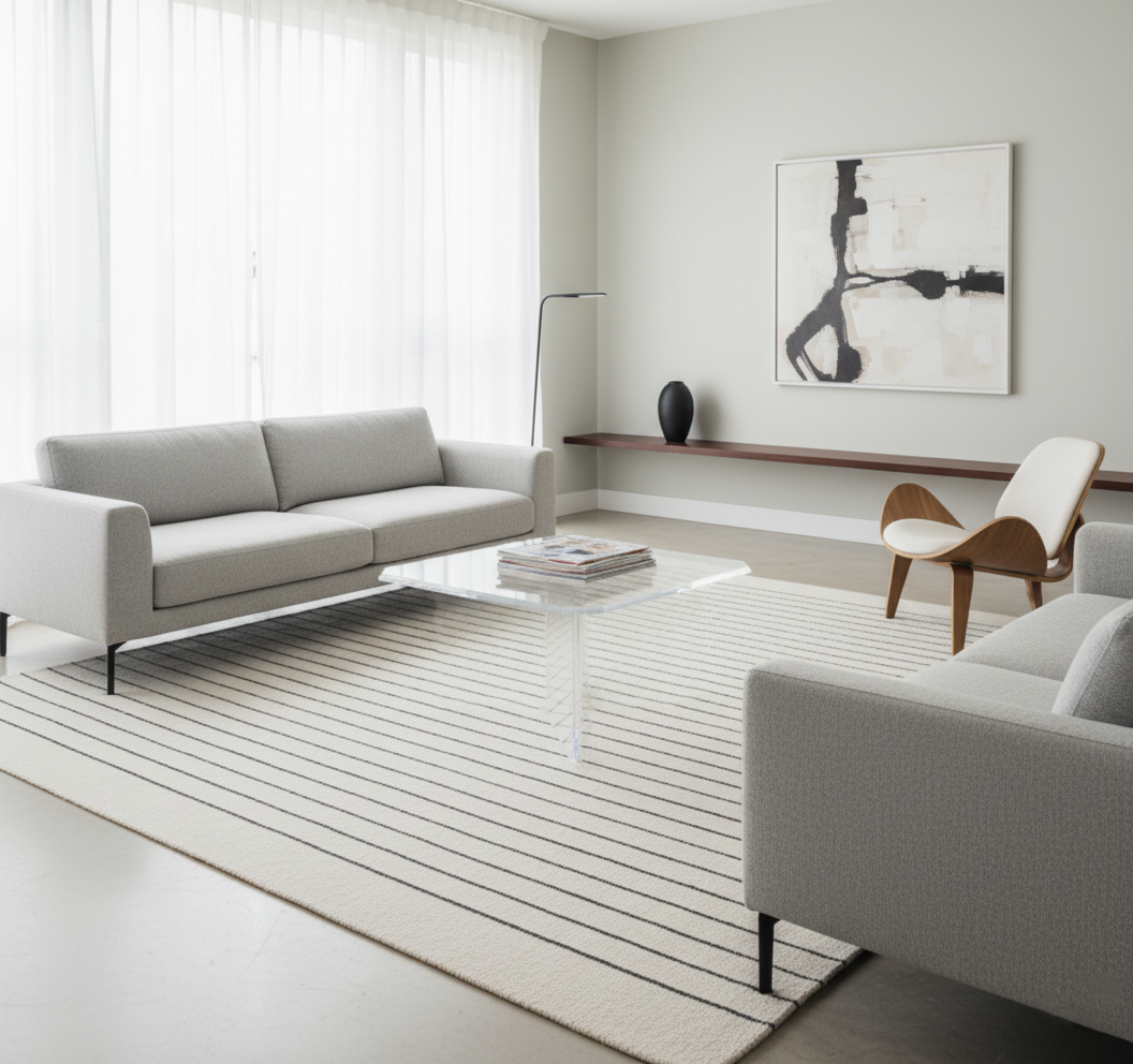 Modern Lucite Coffe Table