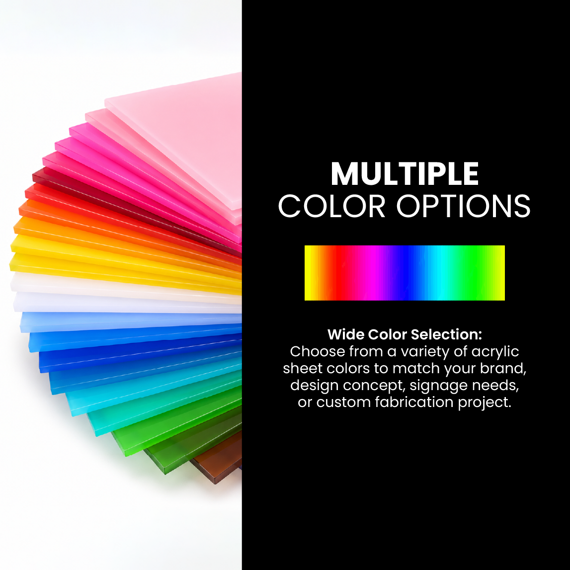 Colored Acrylic Sheet – Vibrant Premium Material