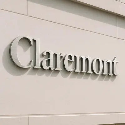 Brushed Metal 3D Signs for Premium Indoor & Outdoor Branding