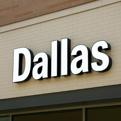 Front-Lit Channel Letters – Bright and Professional Signage South Florida Acrylics