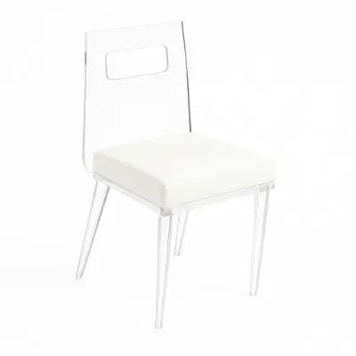Clear Dining Chair – Modern Acrylic Seating