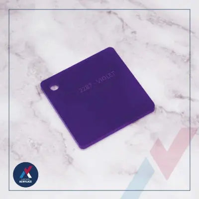 Colored Acrylic Sheet – Vibrant Premium Material Violet 2287