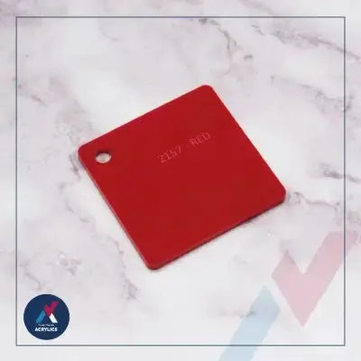 Colored Acrylic Sheet – Vibrant Premium Material Red 2793