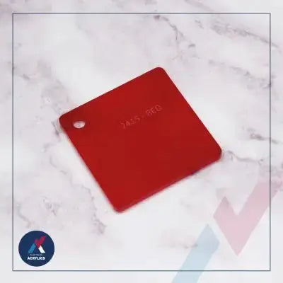 Colored Acrylic Sheet – Vibrant Premium Material Red 2415