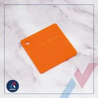 Colored Acrylic Sheet – Vibrant Premium Material Orange 2119