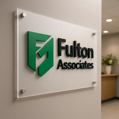 Dimensional Acrylic Plaques – Modern 3D Signage for Premium Branding South Florida Acrylics