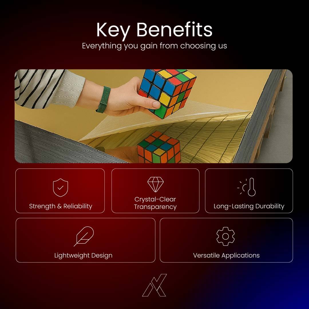 Mirror Acrylic Sheet – Premium Reflective Material South Florida Acrylics