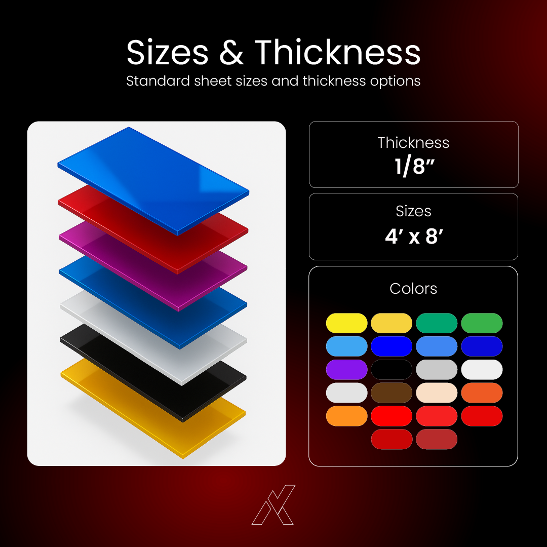 Colored Acrylic Sheet
