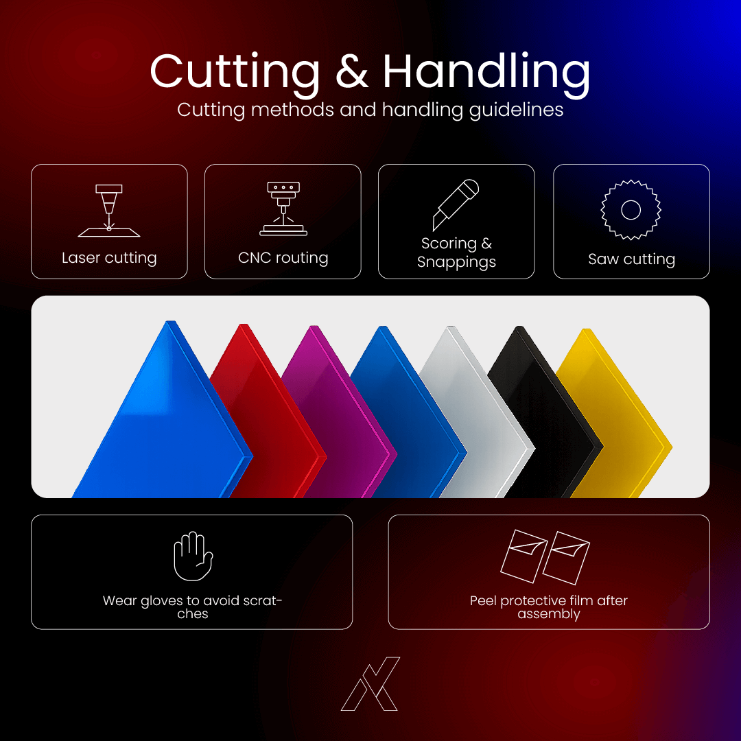 Colored Acrylic Sheet – Vibrant Premium Material South Florida Acrylics