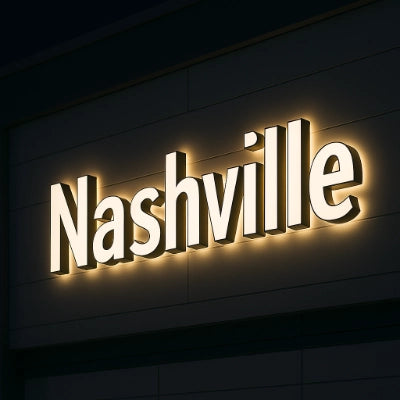 Face & Back-Lit Channel Letters for High-Impact Dual Illumination South Florida Acrylics