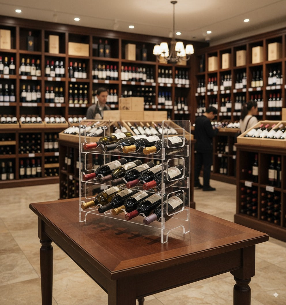 Countertop Stackable Wine Rack South Florida Acrylics